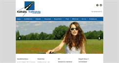 Desktop Screenshot of kallhallstrafikskola.se